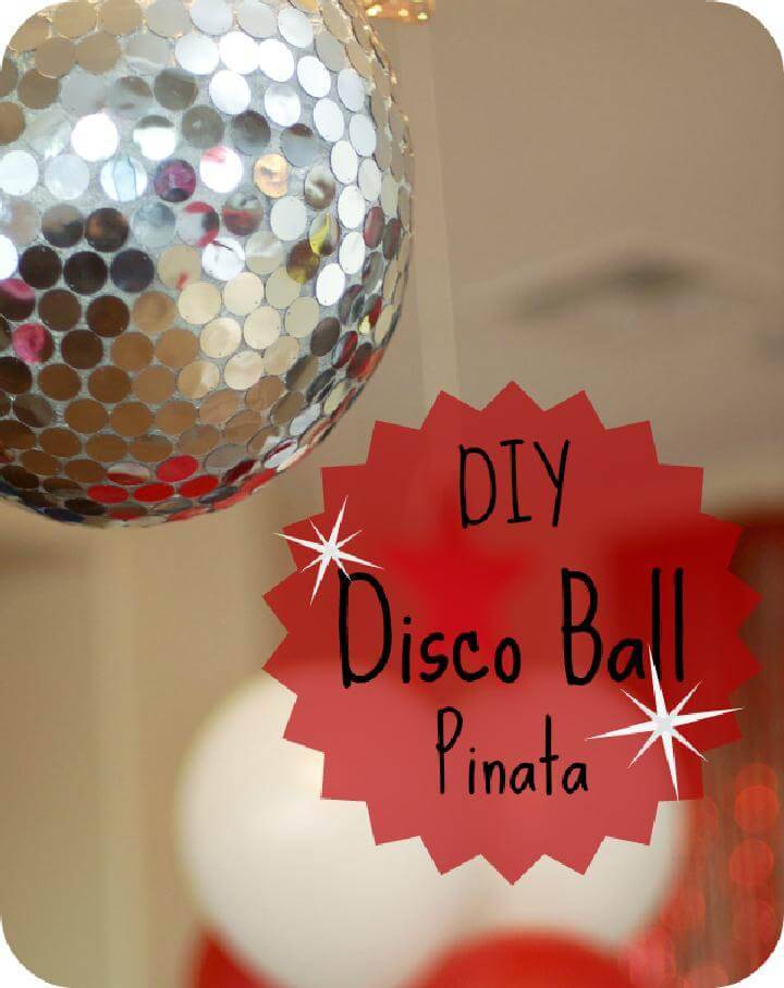DIY Grad Party Disco Ball