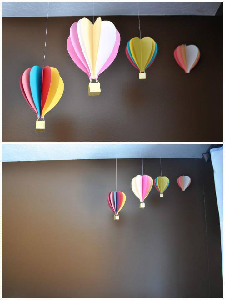 DIY Hot Air Balloon Grad Party Decors
