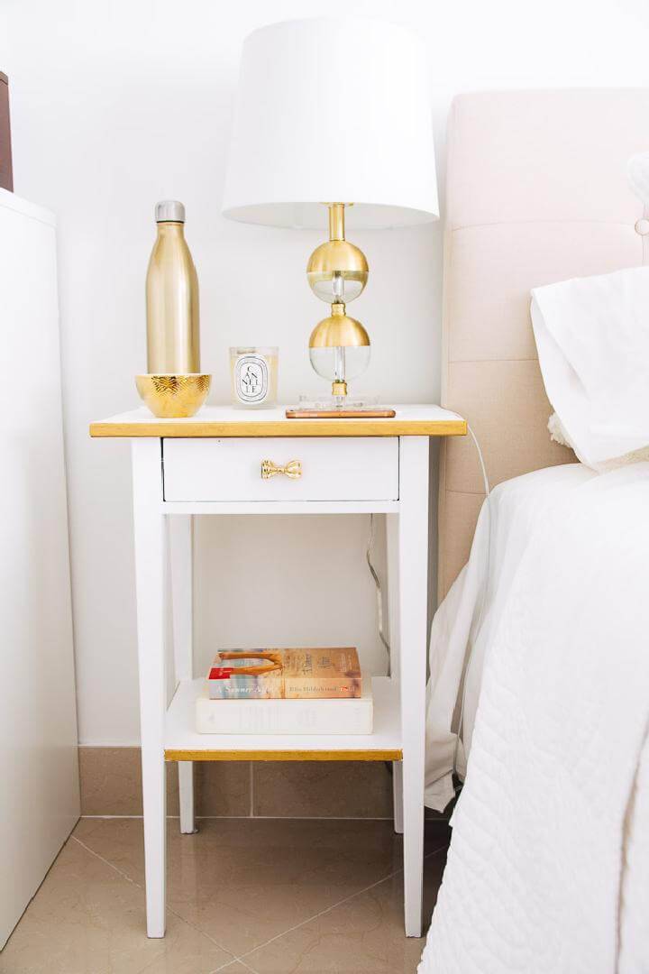 DIY IKEA Hack Hemnes Nightstand