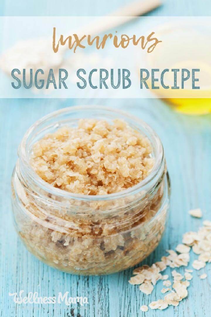 DIY Luxurious Sugar Scrub Recipe