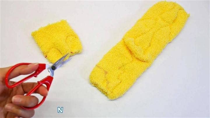 DIY Pikachu Sock Plushie with Free Pattern! Step (14)