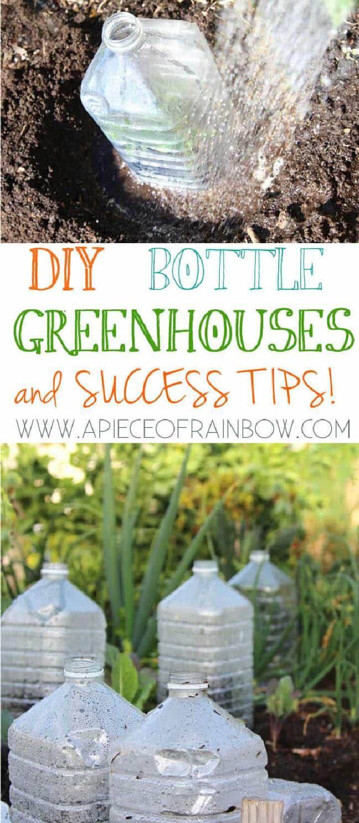 DIY Plastic Bottle Greenhouse