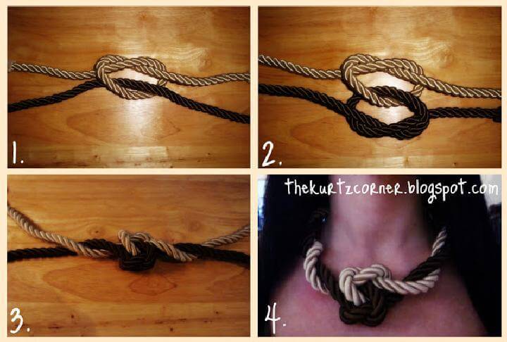 DIY Timeless Rope Necklace