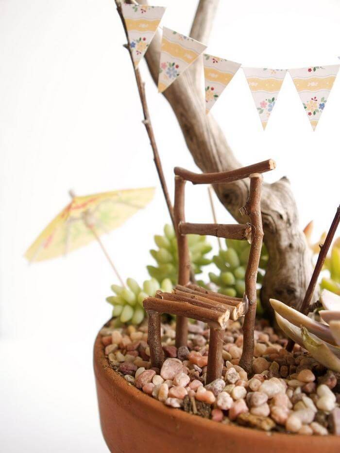 DIY Succulent Fairy Garden