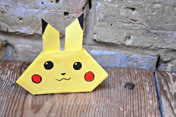 DIY Super Easy Pikachu Craft