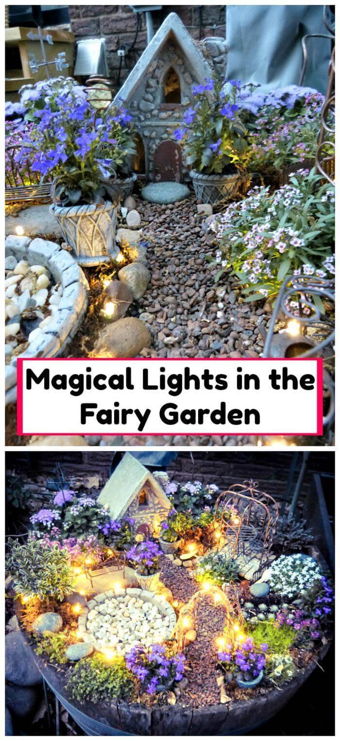 Magical Lights in the Fairy Garden