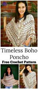 20 Free Crochet Summer Poncho Patterns for Women's - DIY Crafts