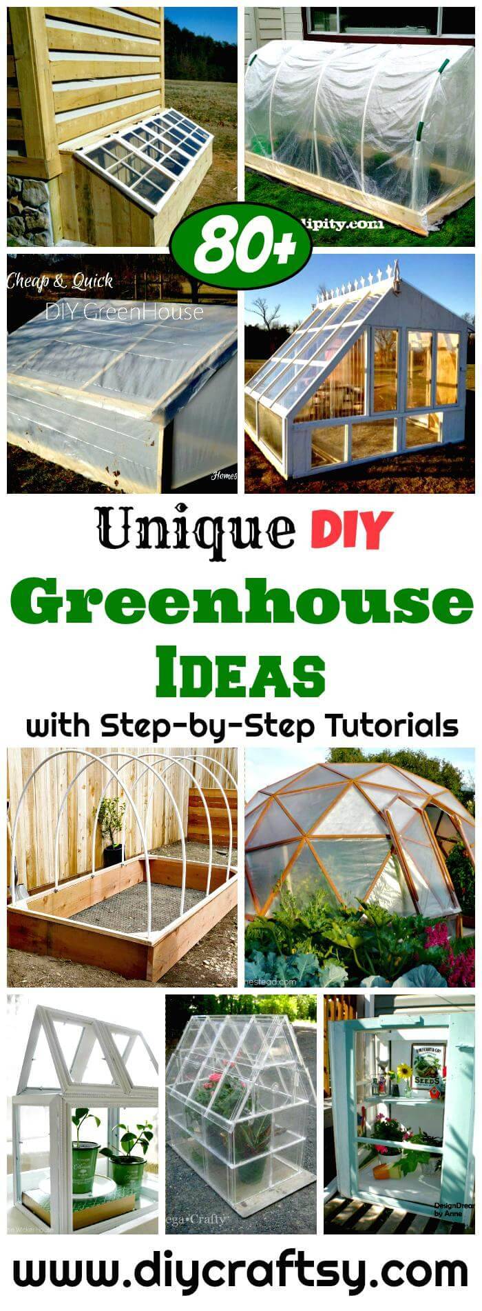 DIY Greenhouse Ideas