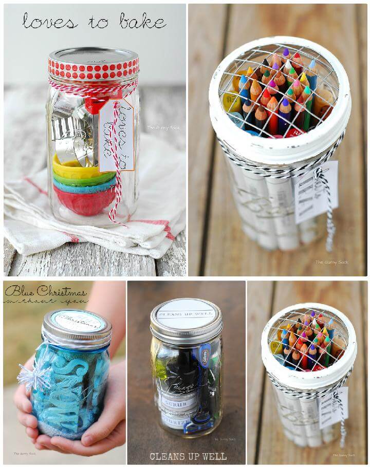 DIY 5 Amazing Mason Jar Gift Ideas