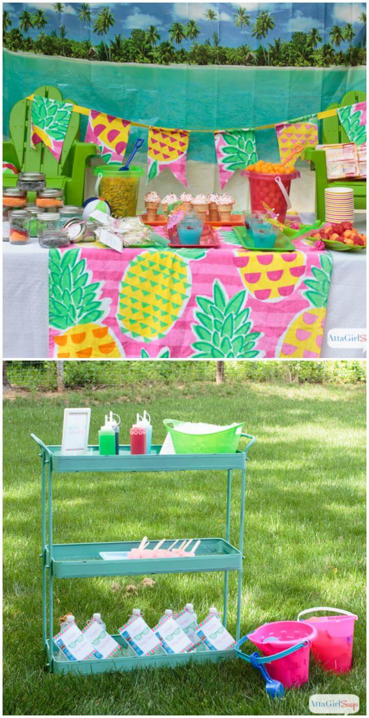 DIY Backyard Teen Birthday Idea