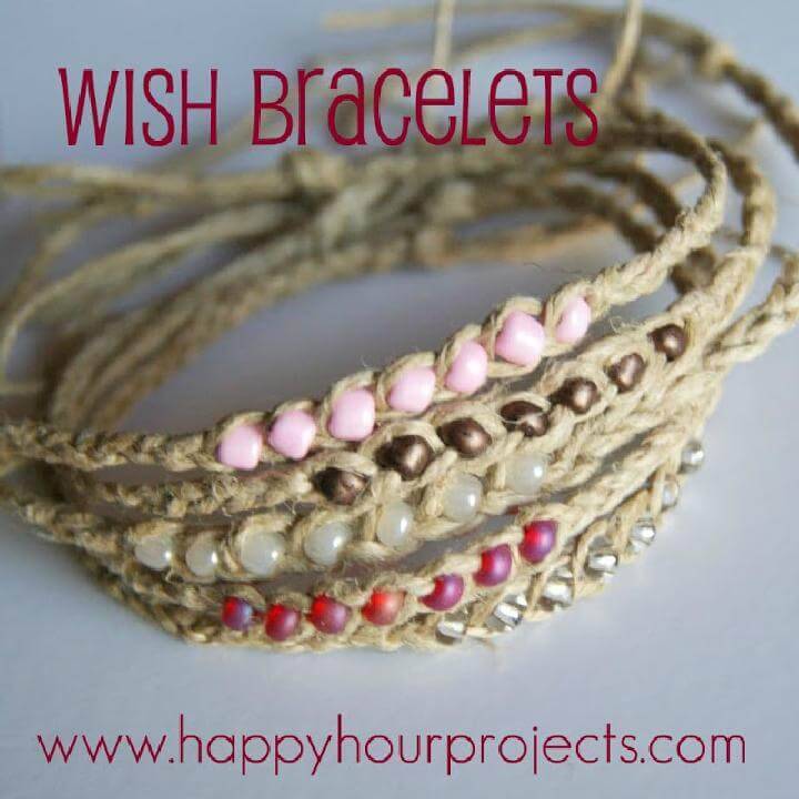 DIY Beautiful Beaded Wish Bracelet
