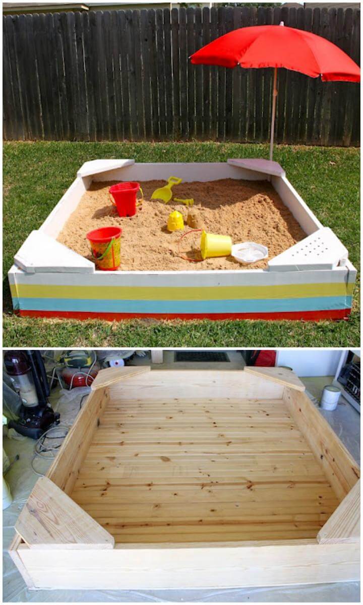 60+ DIY Sandbox Ideas and Projects for Kids ⋆ DIY Crafts