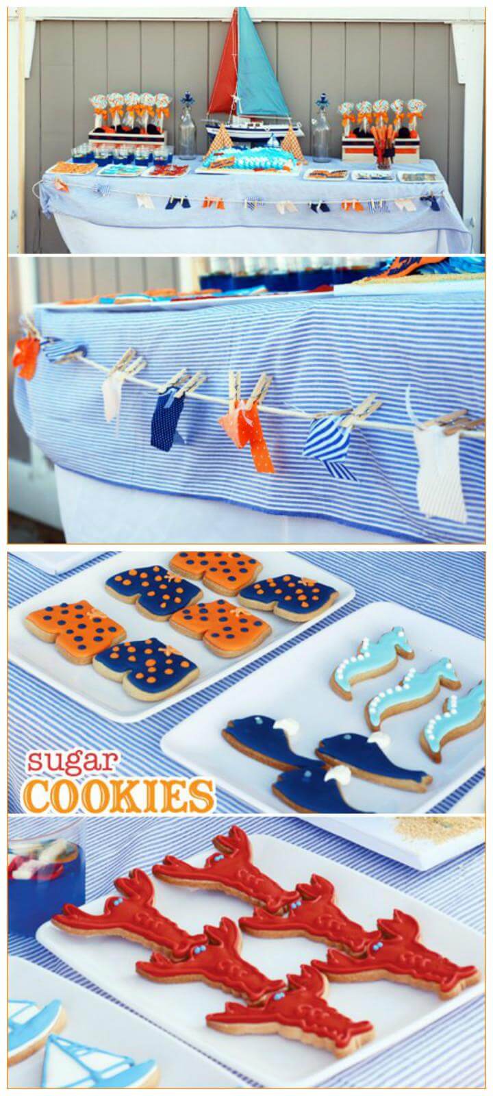 Gorgeous Preppy Beach Tween Party Theme