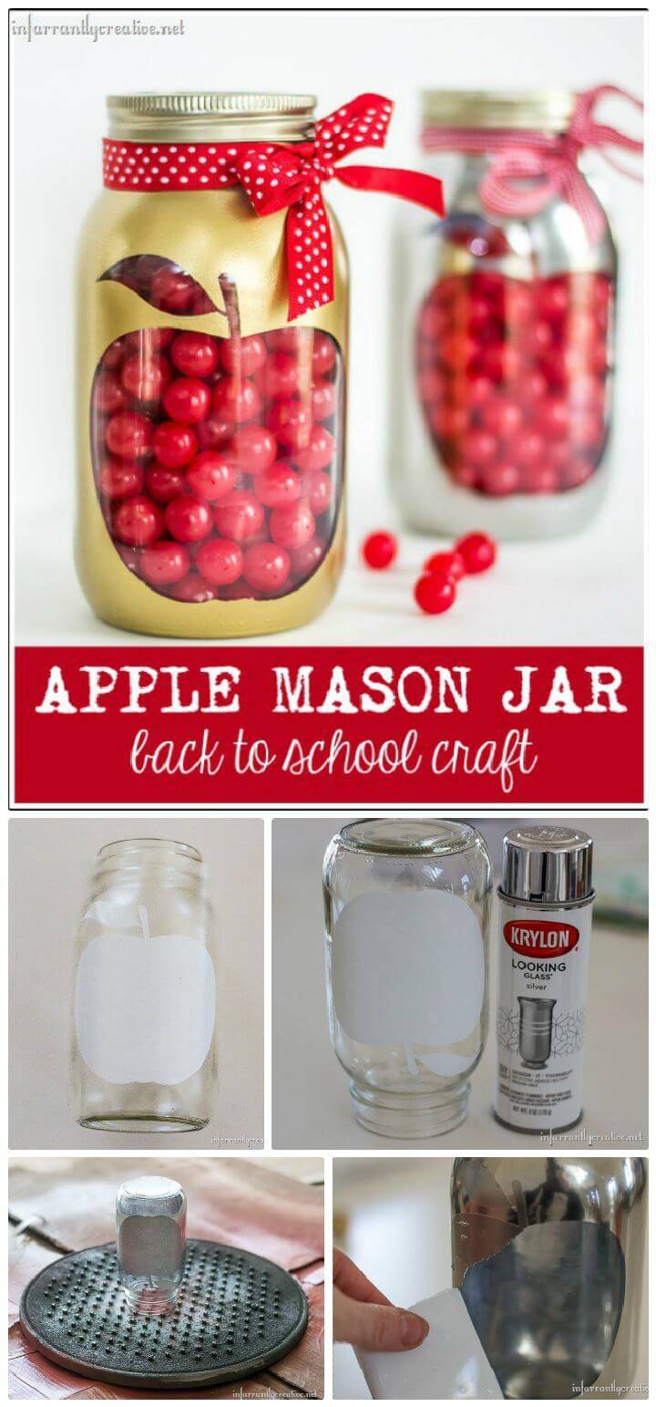 DIY Apple Mason Jars
