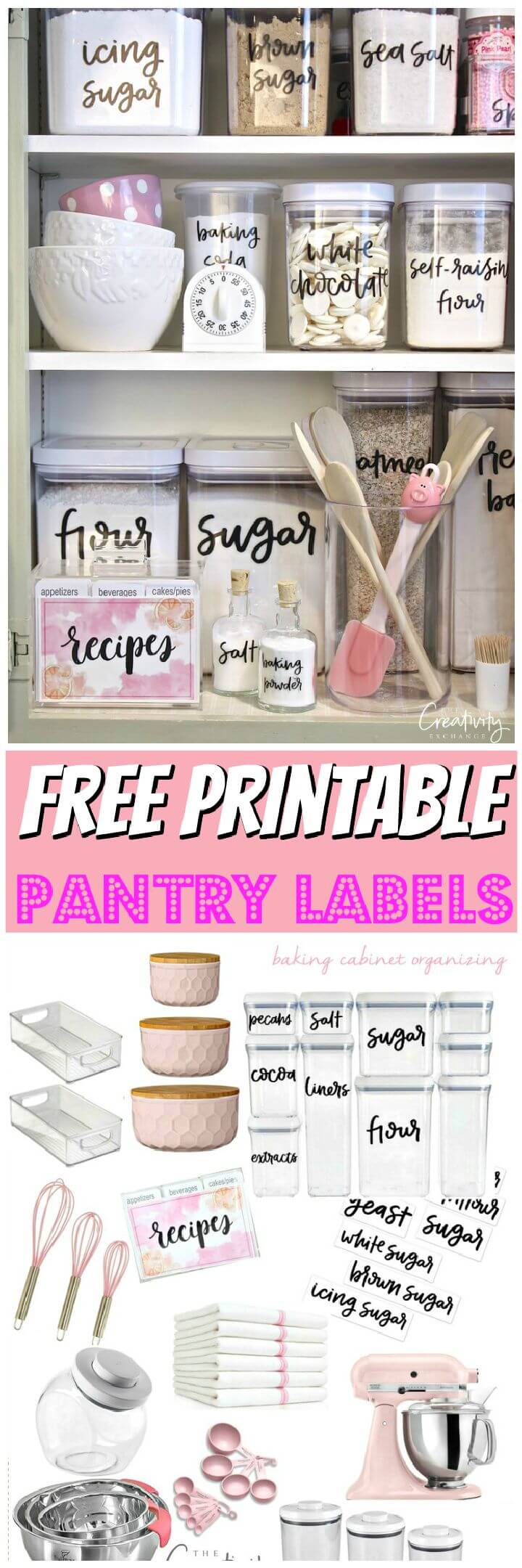 Free Printable Pantry Labels