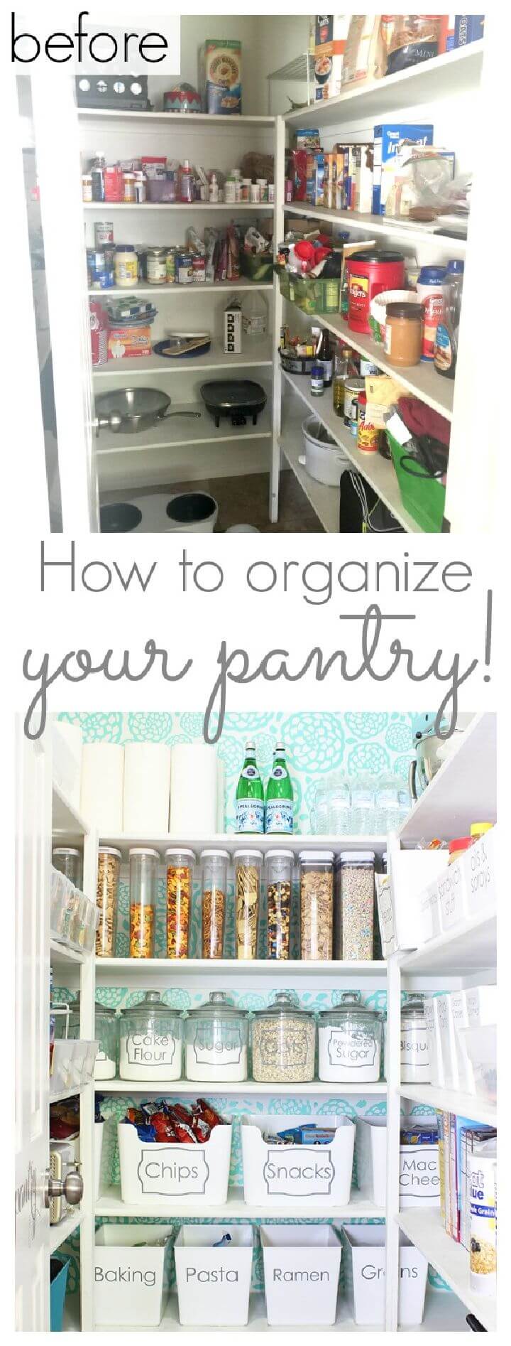 How to Organize your Pantry