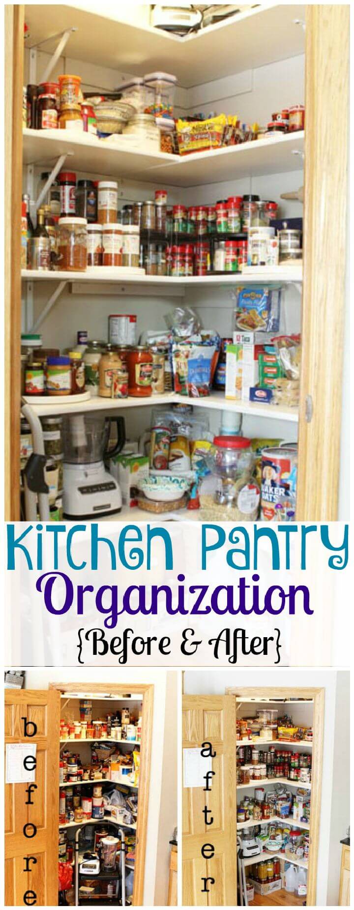 60 Best Pantry Organization Ideas - DIY ⋆ DIY Crafts