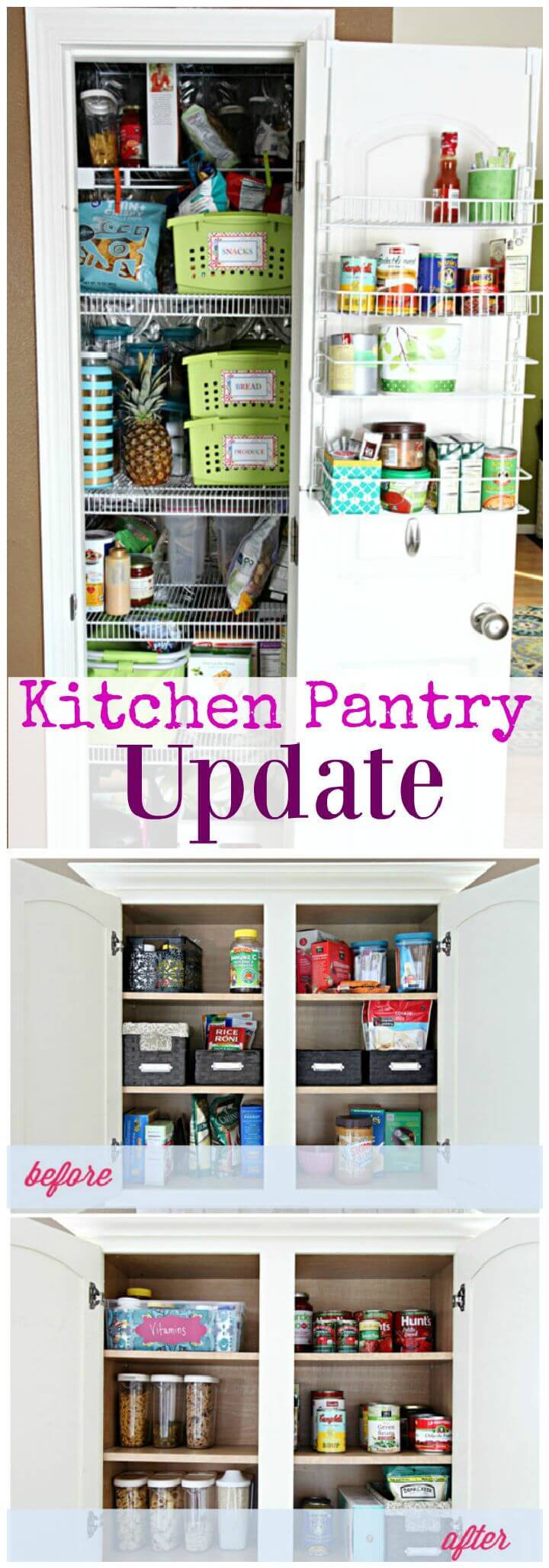 Kitchen Pantry Update