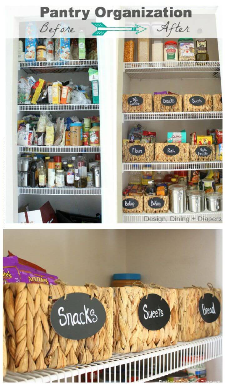 New Pantry Organization