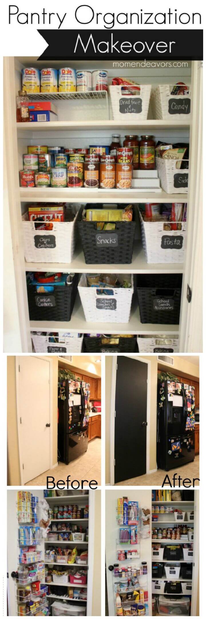 Pantry Organization Makeover