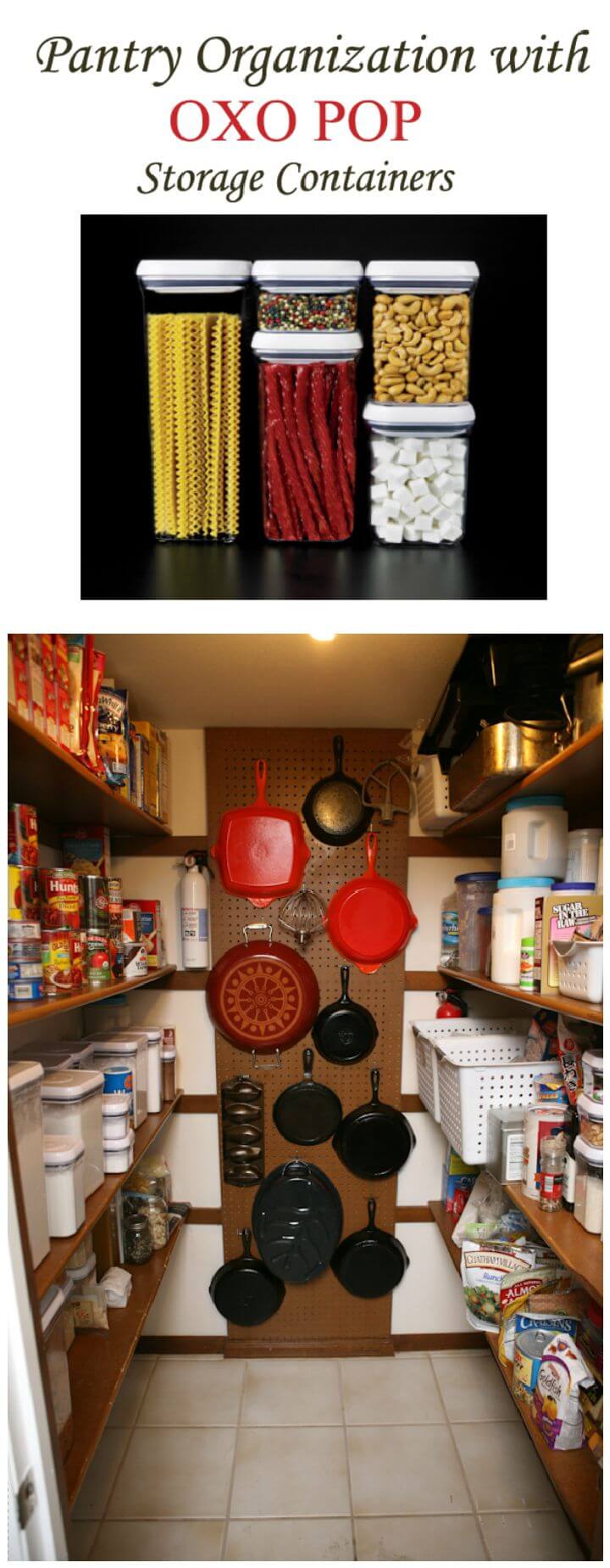 Pantry Organization {OXO POP Giveaway}