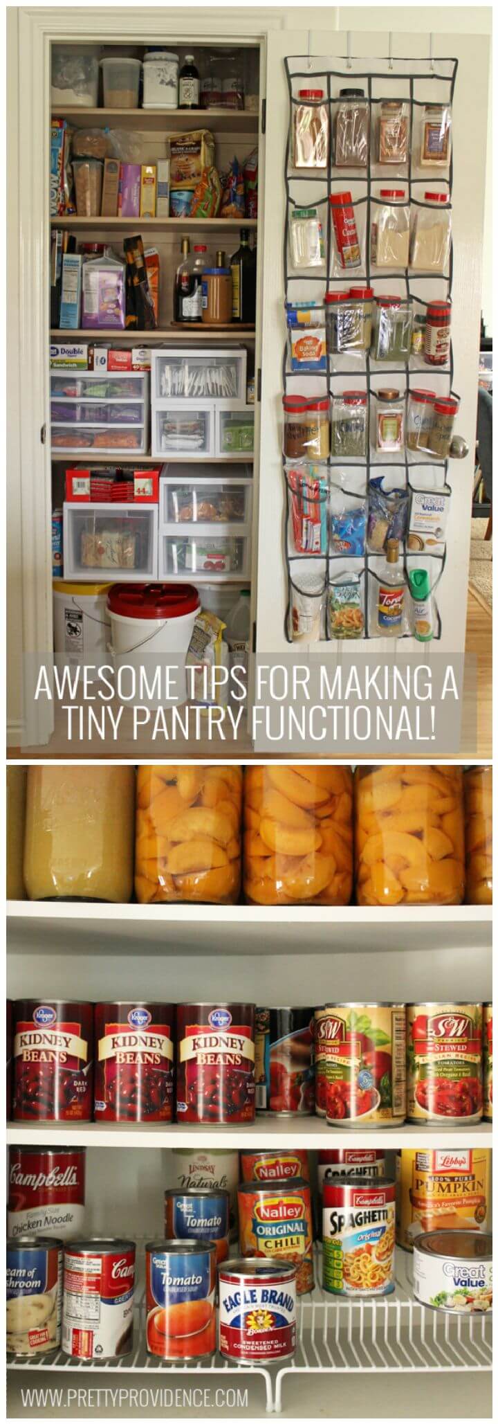 Small Pantry Organization