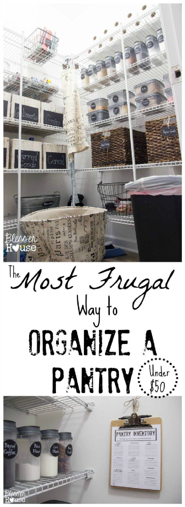 he Most Frugal Way to Organize a Pantry