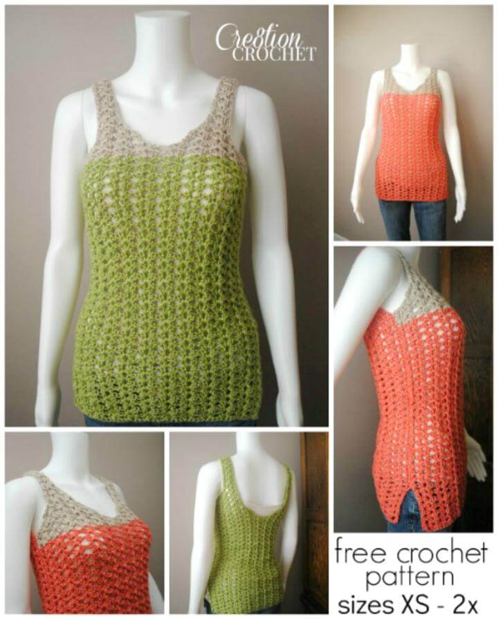 Free Crochet Tank Top Pattern