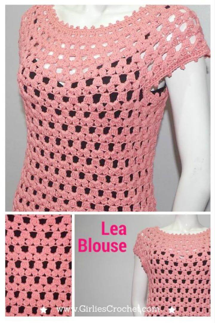 Crochet Lea Blouse - Free Pattern