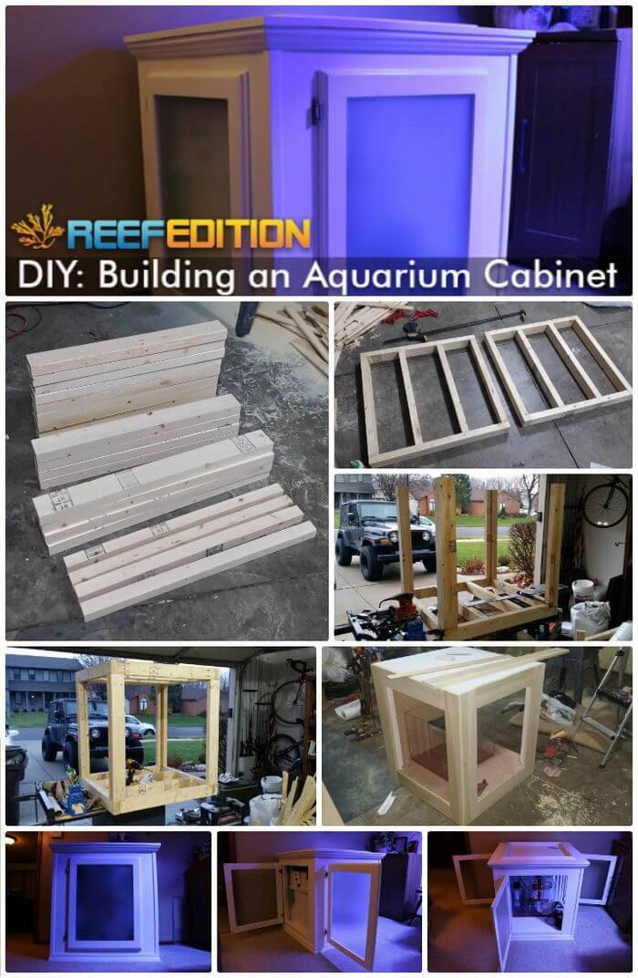 DIY Building An Aquarium Cabinet, low-cost diy aquarium stand ideas with step-by-step instructions
