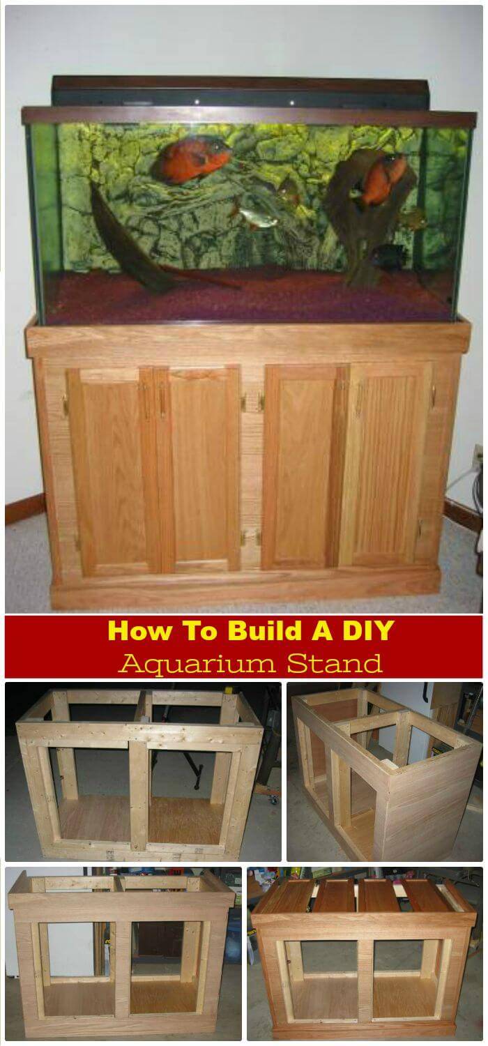 DIY How To Build Aquarium Stand, insanely smart diy aquarium stand projects on a budget!