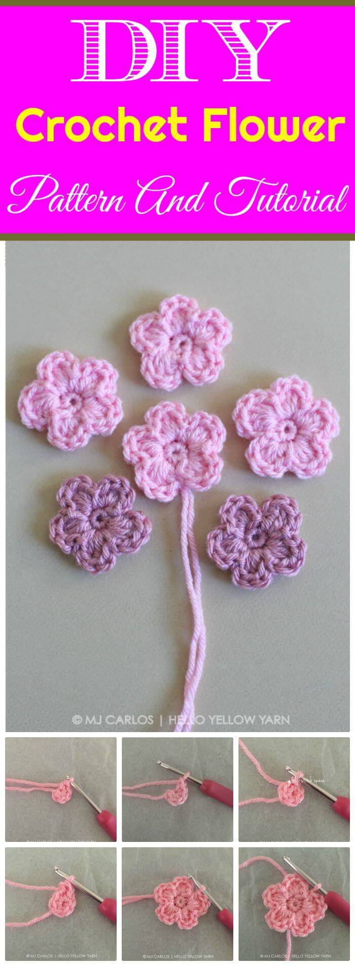 Crochet Flowers 90 Free Crochet Flower Patterns Diy Crafts