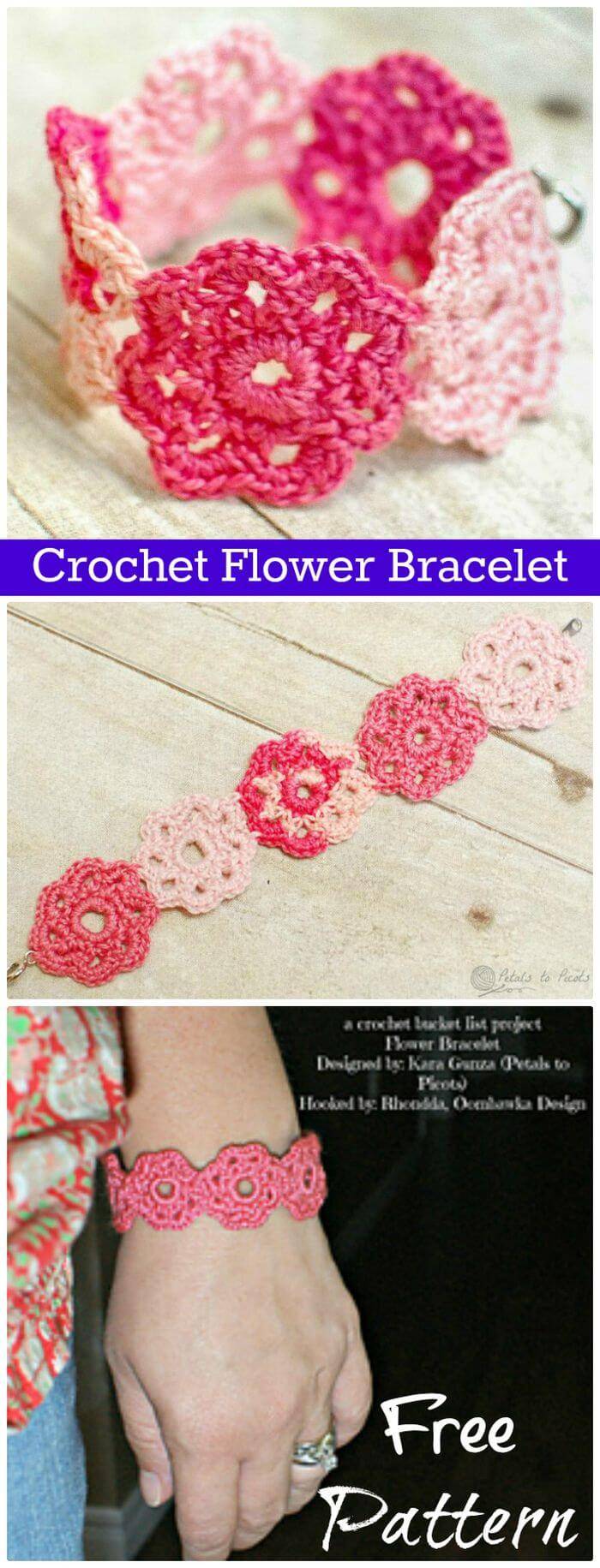 Crochet Flowers - 90+ FREE Crochet Flower Patterns - DIY & Crafts