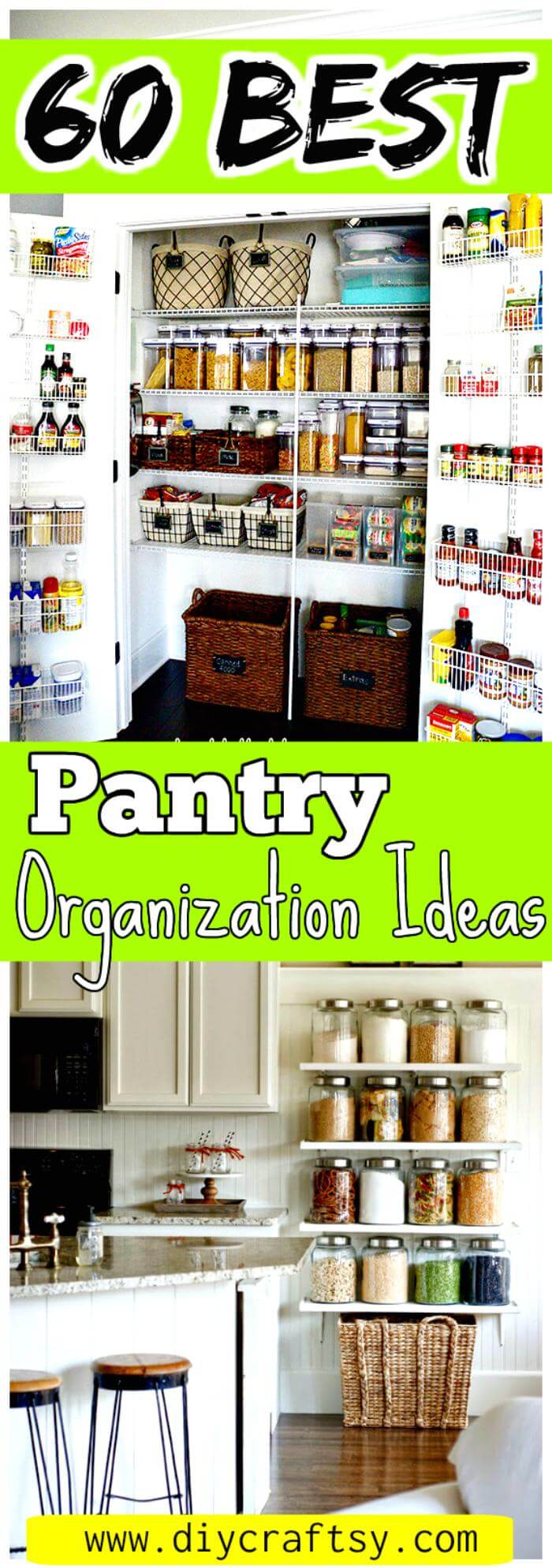 60 Best Pantry Organization Ideas DIY DIY & Crafts