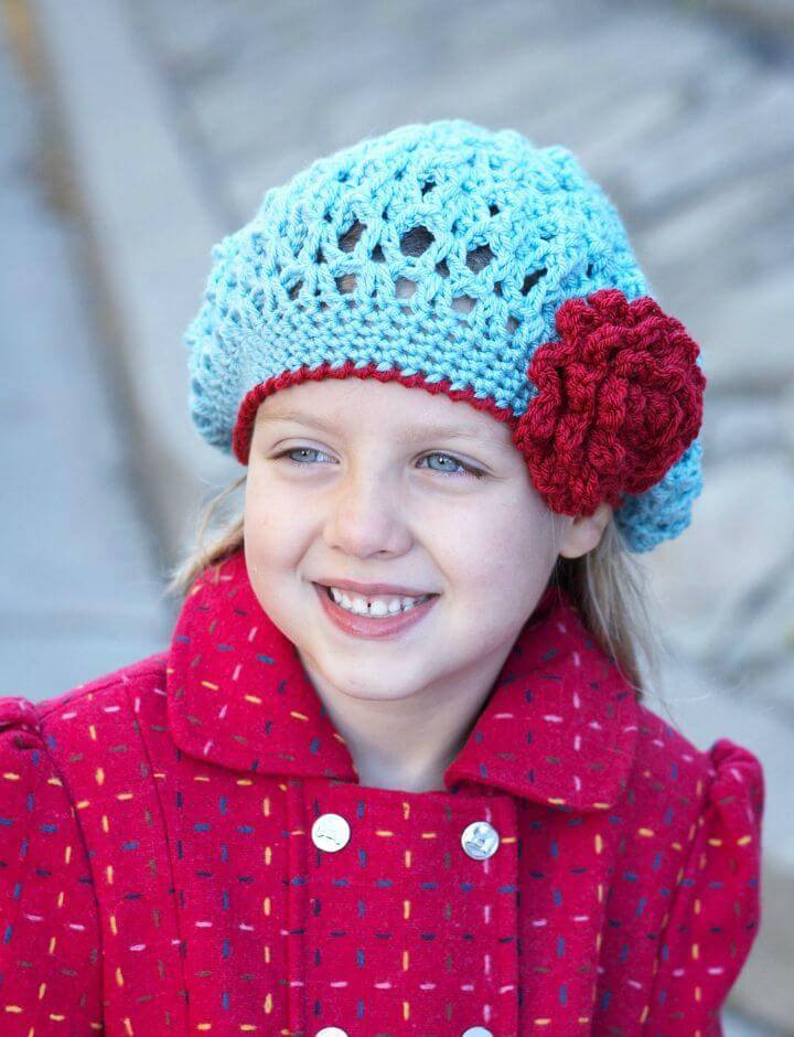 How To Awesome Free Crochet Blossom Hat Pattern