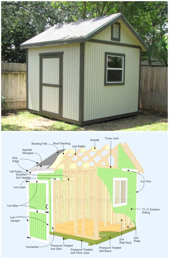 Build An Easy Gable Shed With This Free Shed Plan