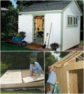 DIY Shed Plans - 36 Easy DIY Shed Designs for Your Home - DIY Crafts