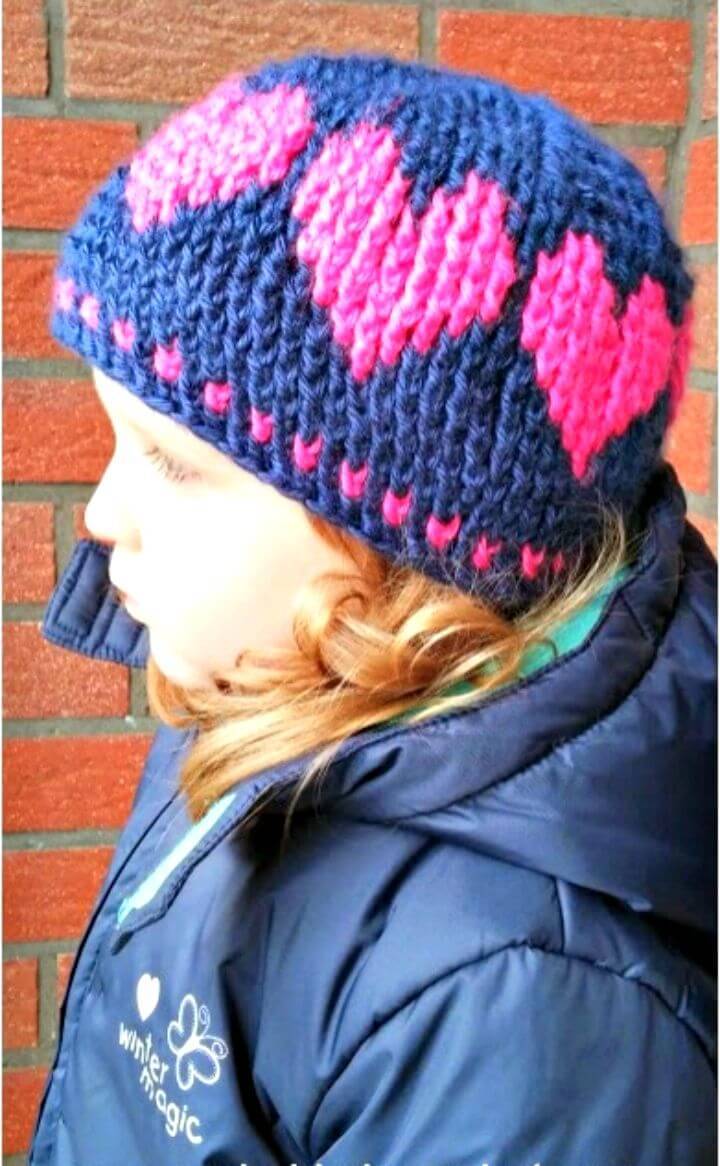 How To Free Crochet A Hat With Love-Written Instruction Graph And Video Tutorial