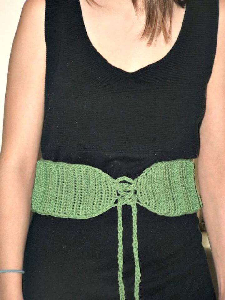 Crochet A-Maizing Ribbed Belt - Free Pattern