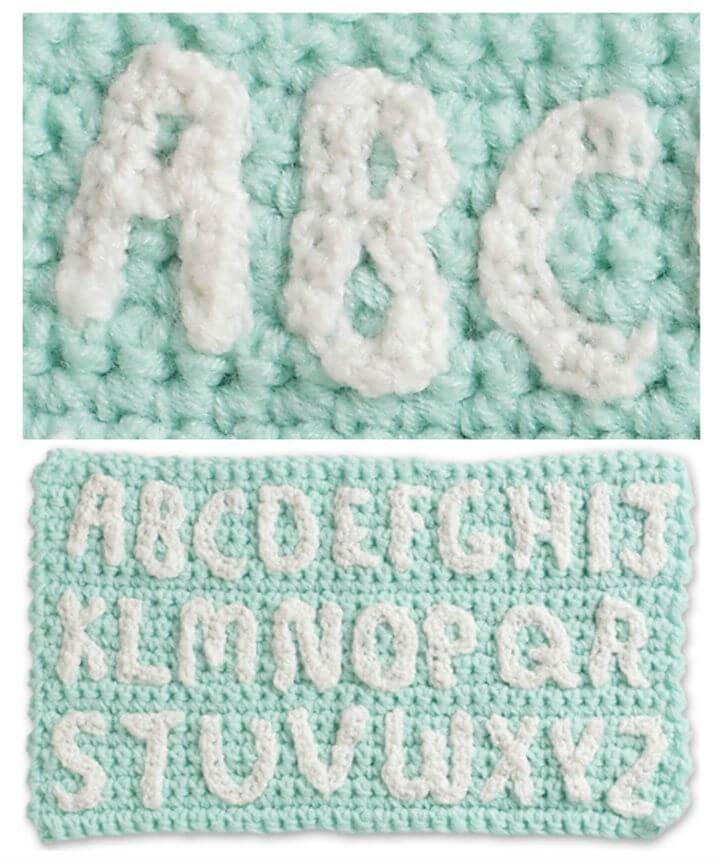 How To Crochet A To Z - Free Crochet Pattern