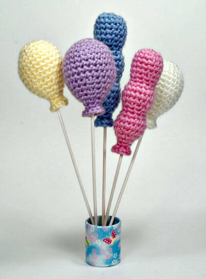 Crochet Amigurumi Balloons - Free Pattern
