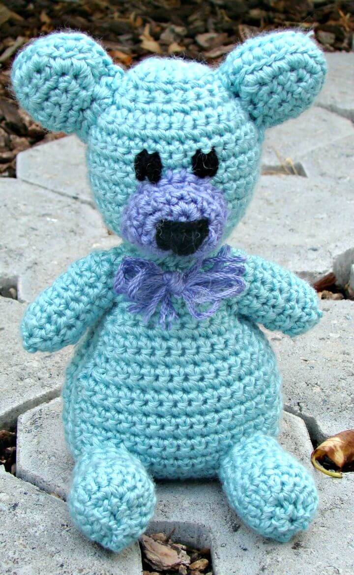 Free Crochet Barry The Bear Pattern