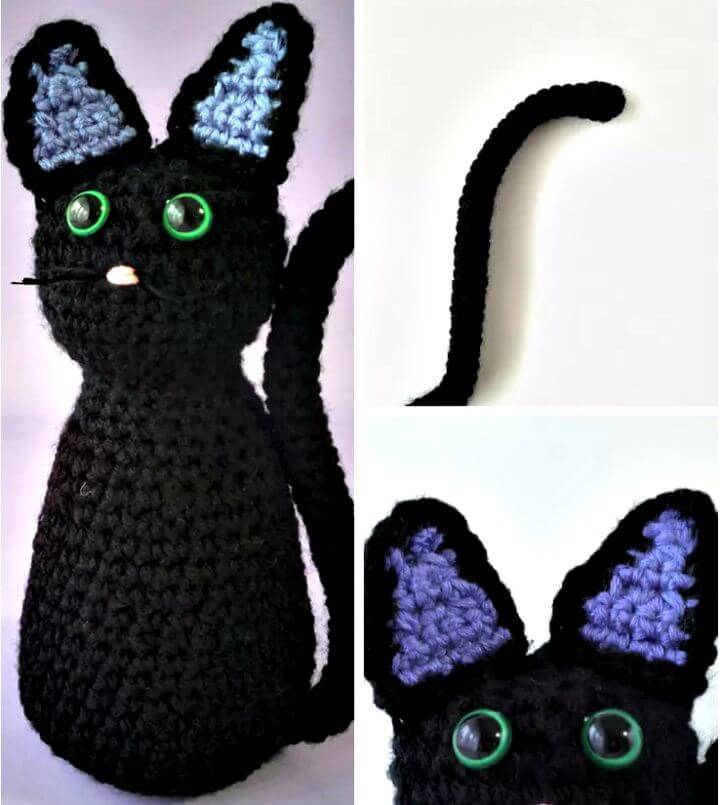 Free Easy Crochet Black Cat Pattern