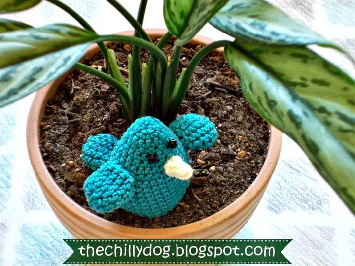How To Crochet Blue Bird of Happiness - Free Pattern