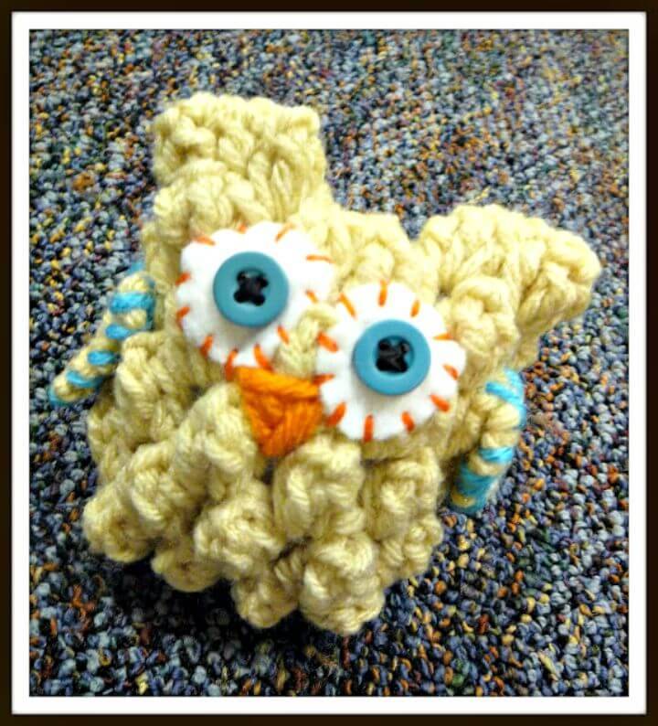 Crochet Bobble Owl - Free Pattern