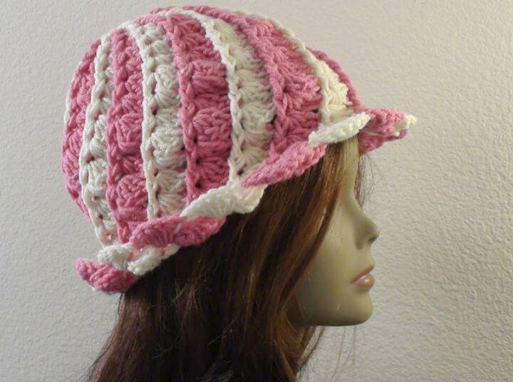 Easy Crochet Cap Blaise - Free Pattern