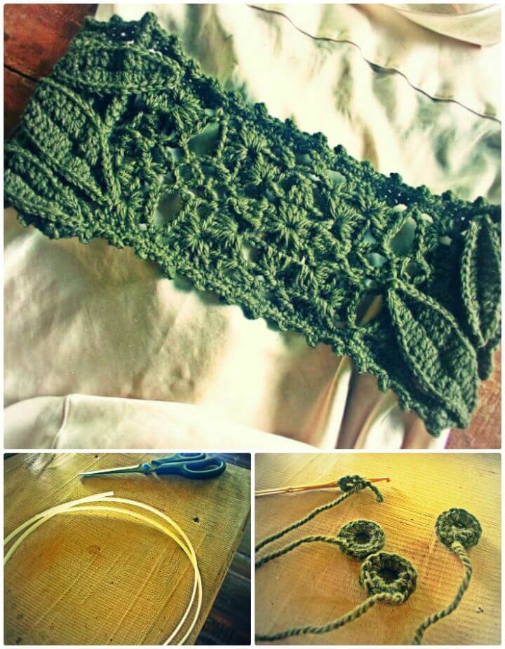 Simple Crochet Corset Style Motif Belt - Free Pattern