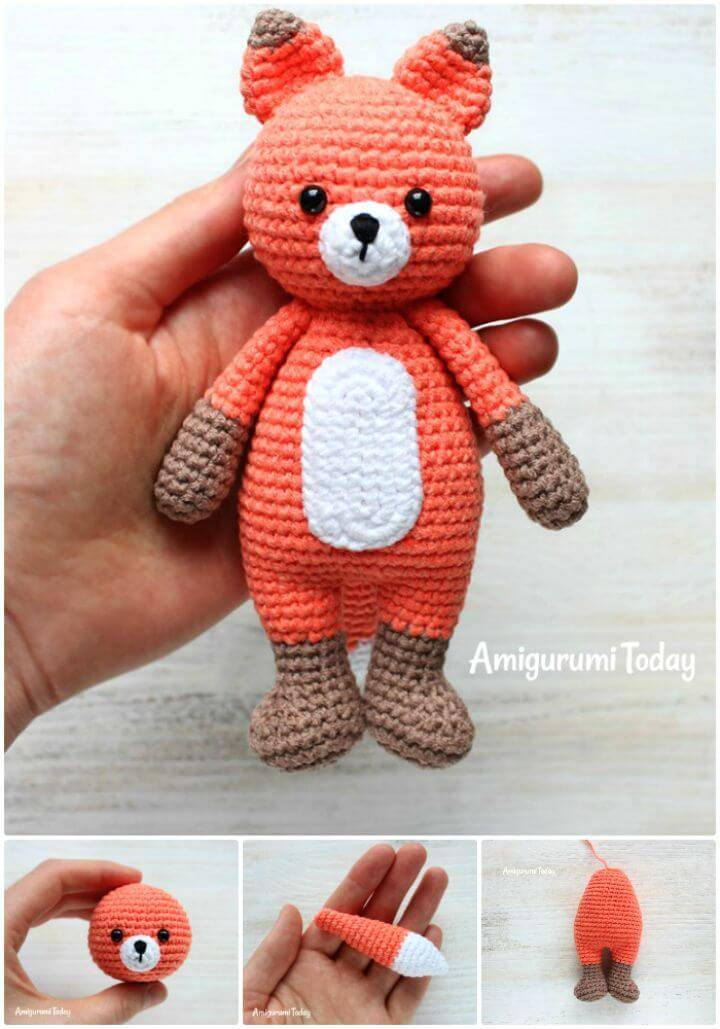 Crochet This Cuddle Me Fox Amigurumi Pattern
