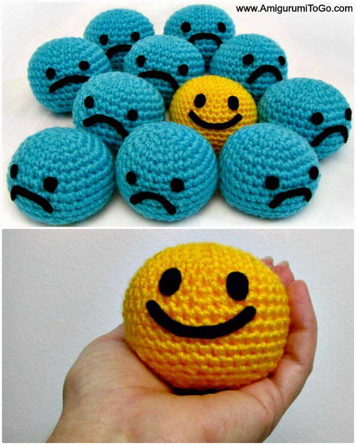 Free Crochet Cute Happy Amigurumi Patterns