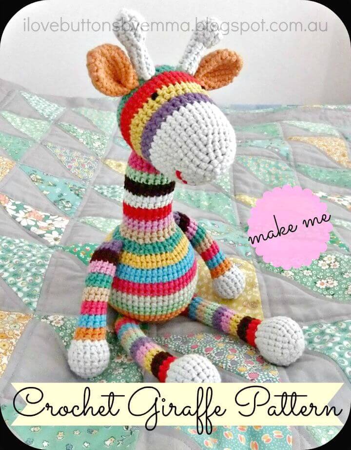 32 Free Crochet Giraffe Amigurumi Patterns DIY & Crafts